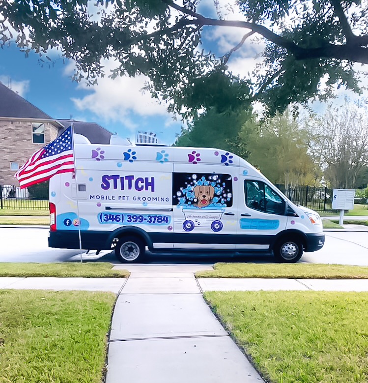Stitch Mobile Pet Grooming van